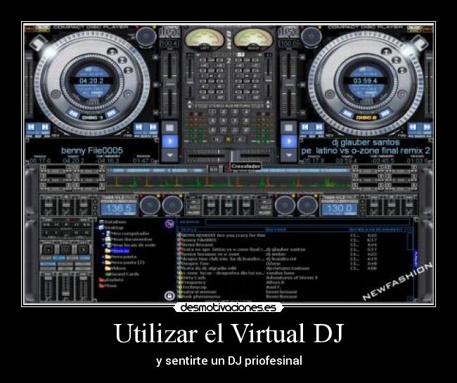 Utilizar el Virtual DJ - y sentirte un DJ priofesinal