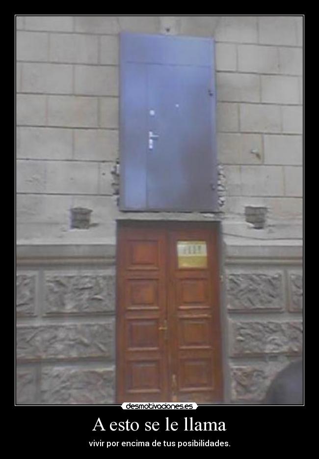 A esto se le llama -