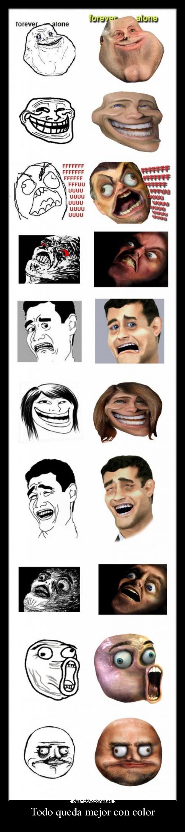 Todo queda mejor con color -