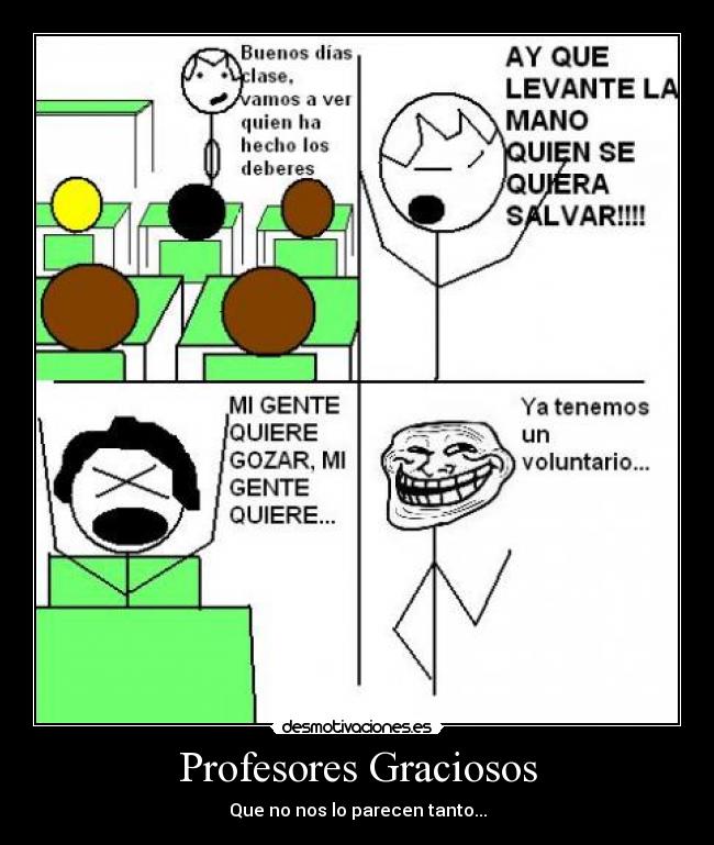 Profesores Graciosos -