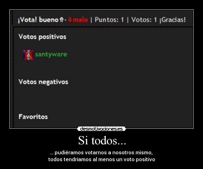 carteles votar positivo cartel nosotros mismo desmotivaciones desmotivaciones
