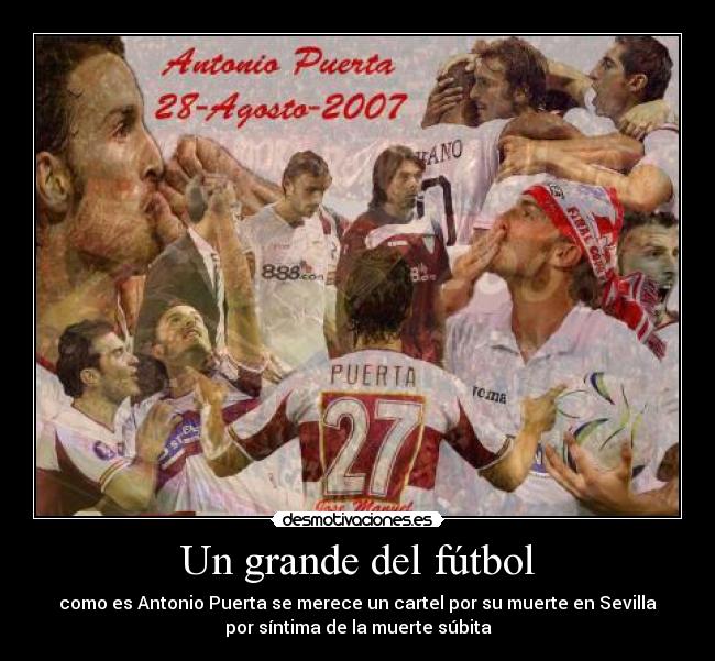 Un grande del fútbol -