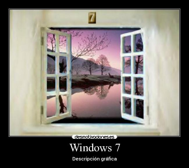 Windows 7 - Descripción gráfica