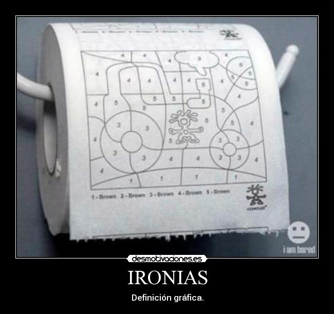 IRONIAS - Definición gráfica.