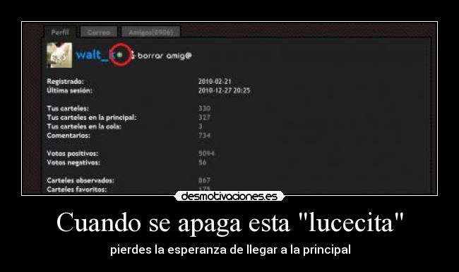 Cuando se apaga esta lucecita - 