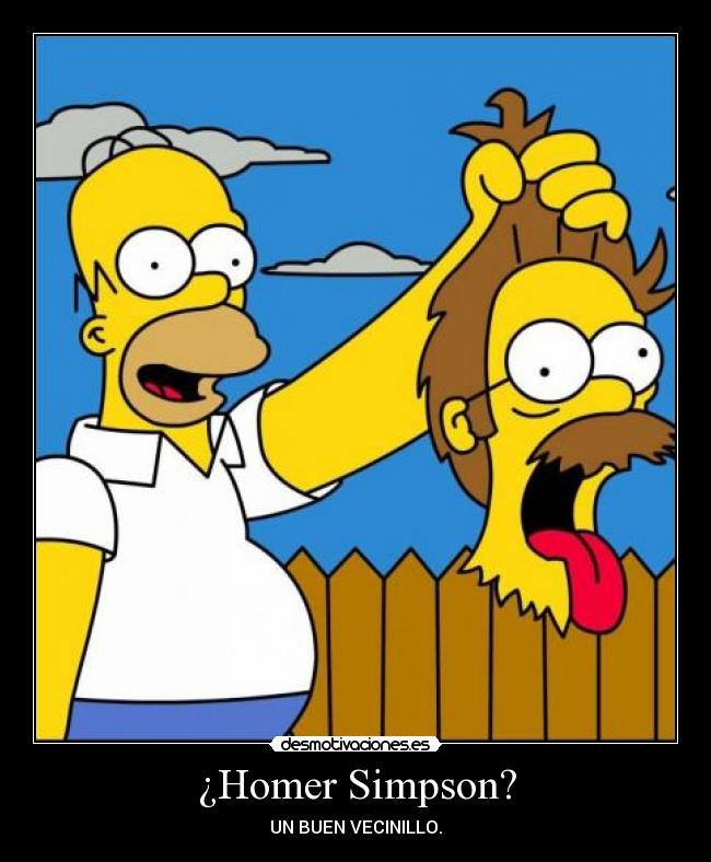 ¿Homer Simpson? - 