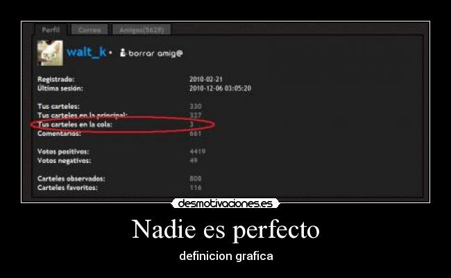 Nadie es perfecto - 
