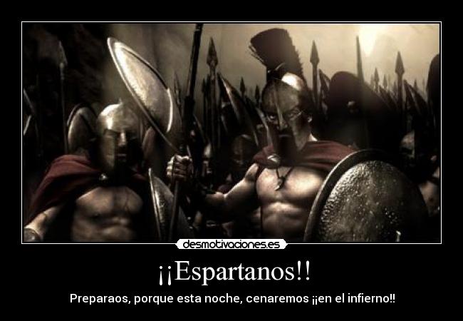 ¡¡Espartanos!! -