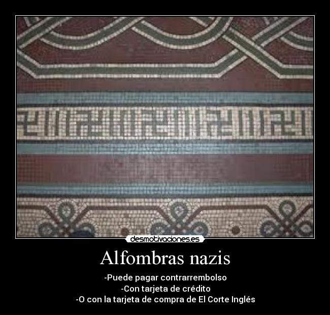Alfombras nazis -