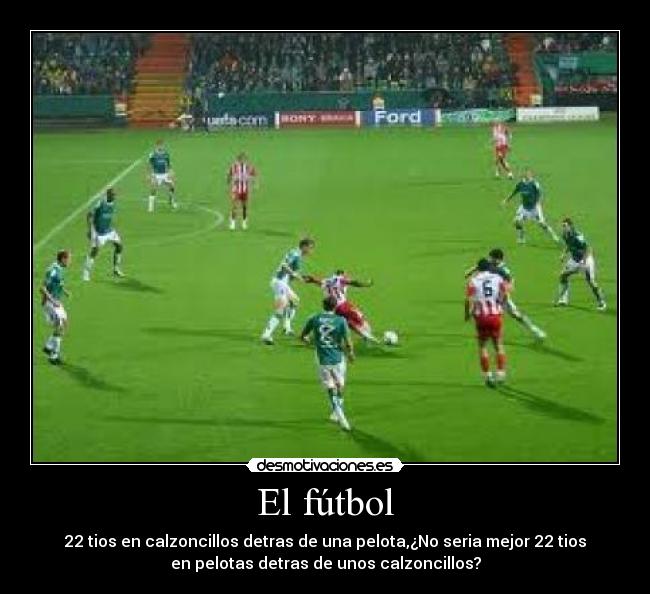 El fútbol -