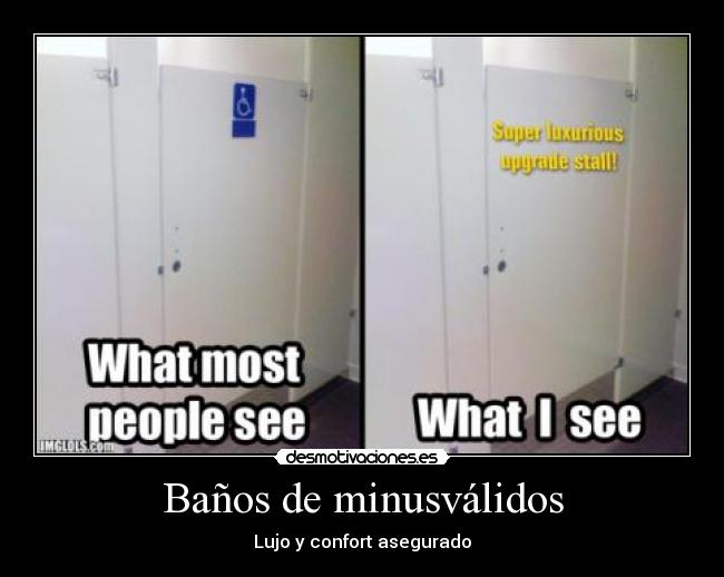 Baños de minusválidos - 