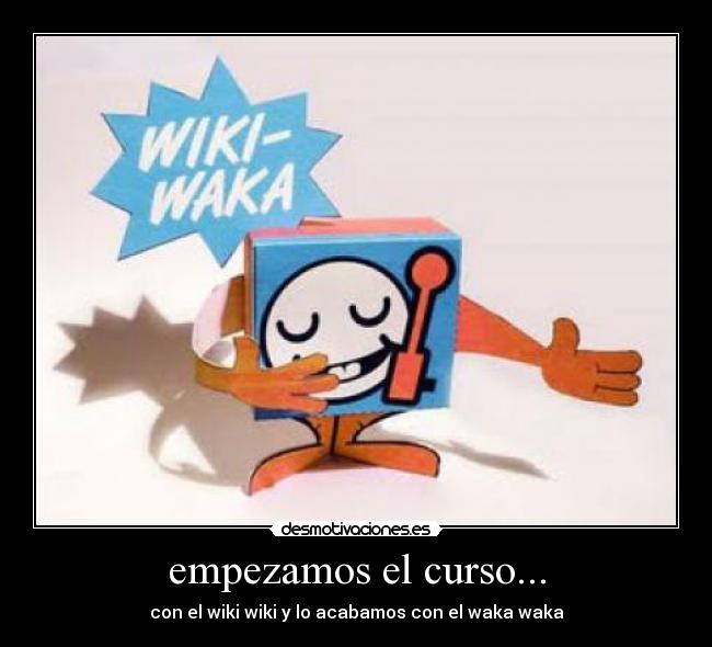 empezamos el curso... - 