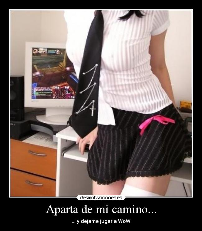 Aparta de mi camino... -