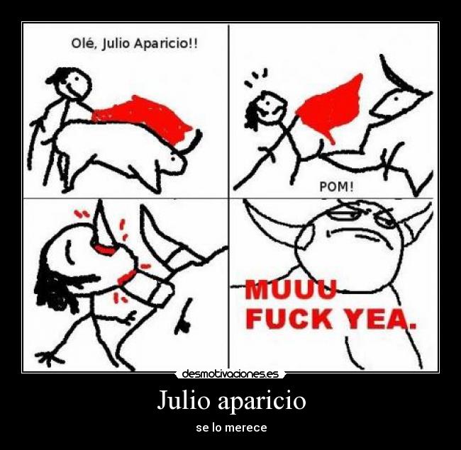 Julio aparicio -