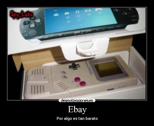 Ebay - Por algo es tan barato