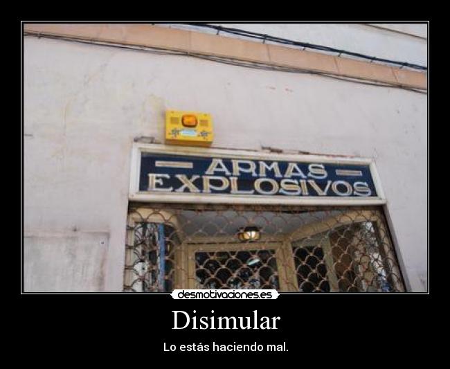 Disimular -