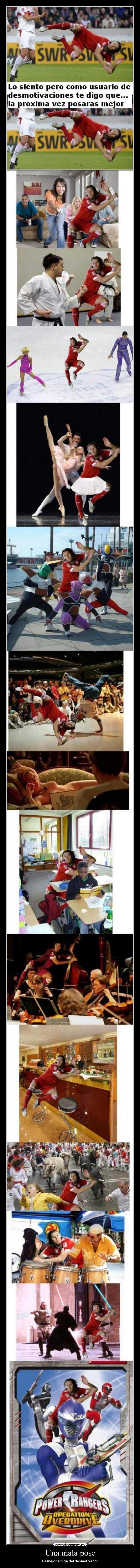Una mala pose - La mejor amiga del desmotivador
