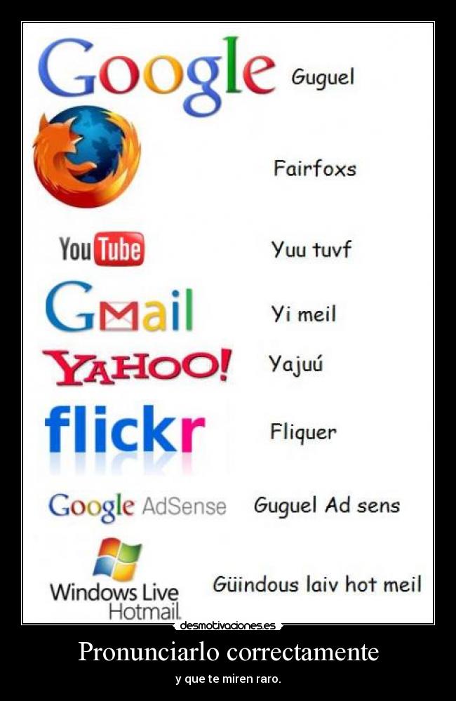 Pronunciarlo correctamente -