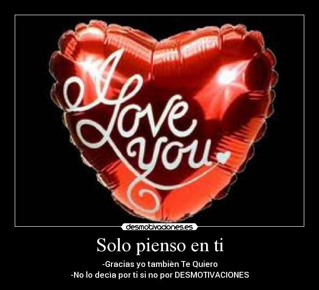 Solo pienso en ti -