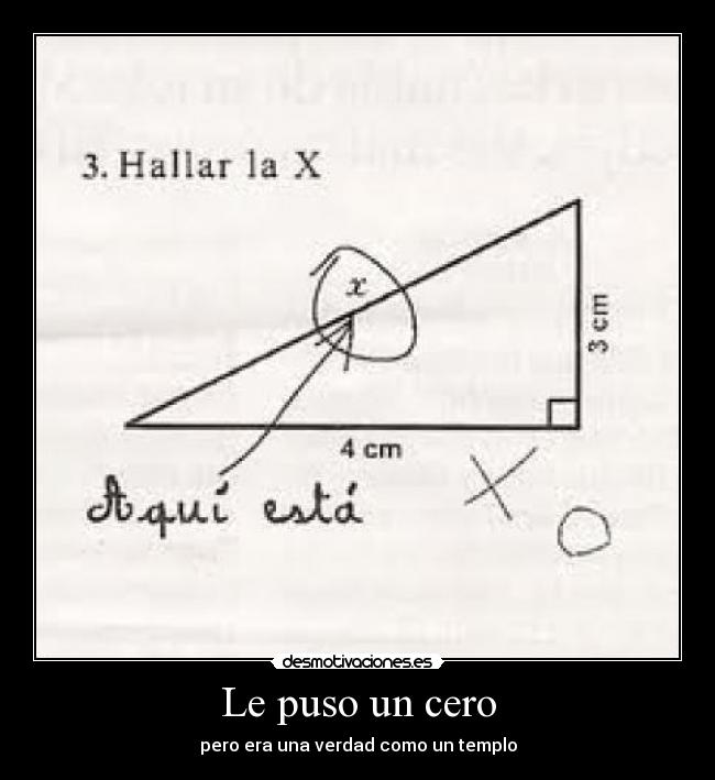 carteles cero absurdo examen halla desmotivaciones