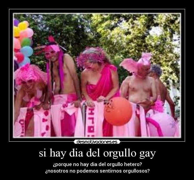 si hay dia del orgullo gay -