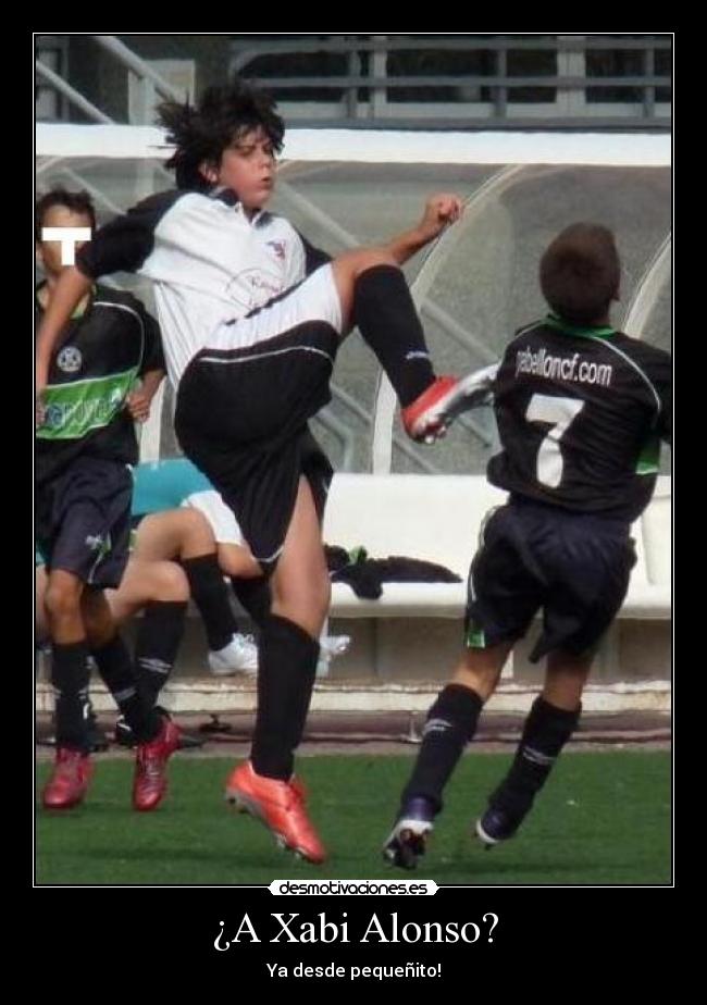 ¿A Xabi Alonso? -
