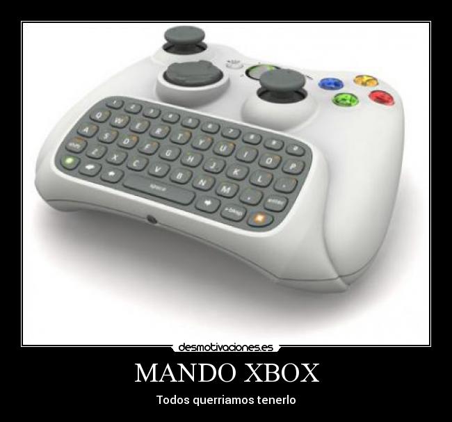 MANDO XBOX - Todos querriamos tenerlo