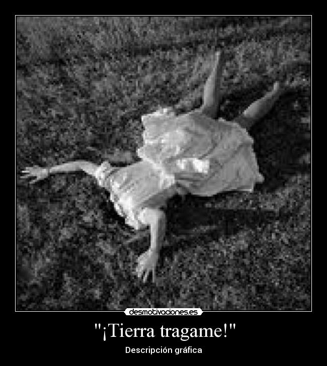 ¡Tierra tragame! - Descripción gráfica