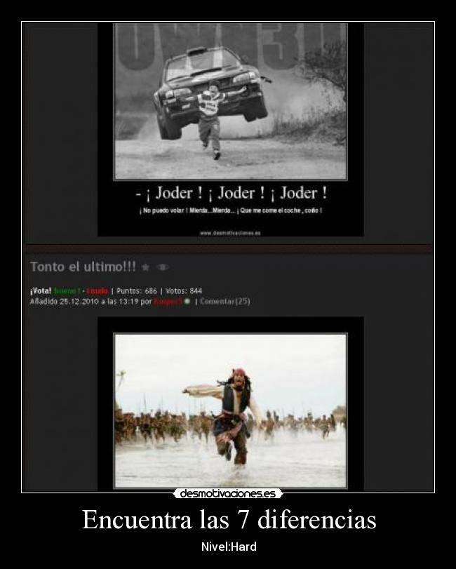 Encuentra las 7 diferencias -