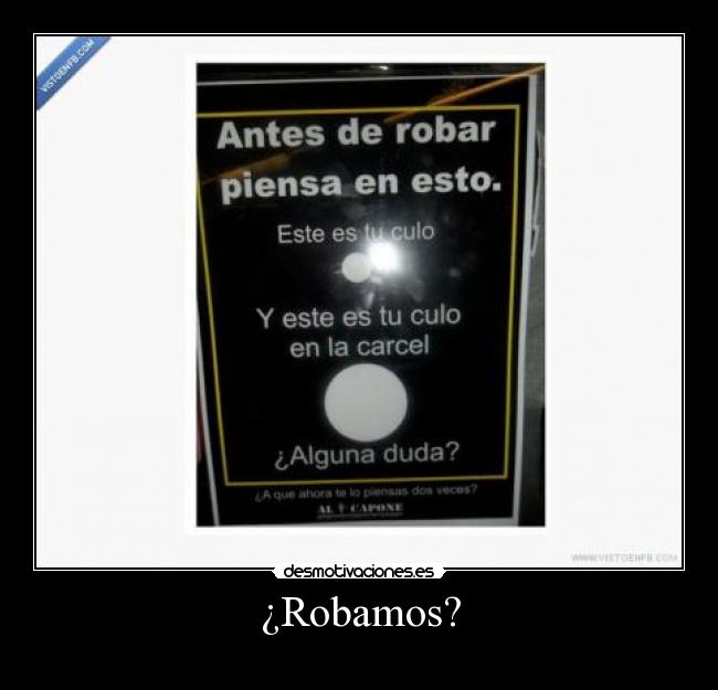 ¿Robamos? - 