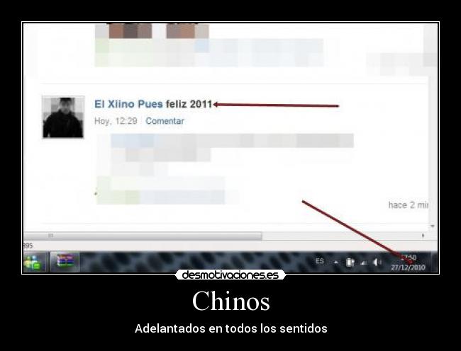 Chinos - Adelantados en todos los sentidos