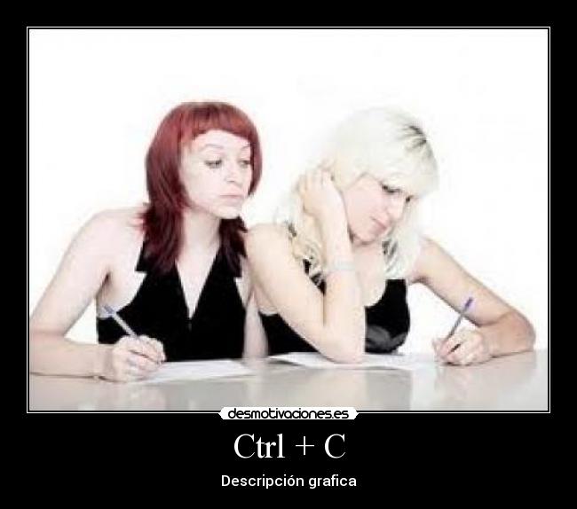 Ctrl + C - 