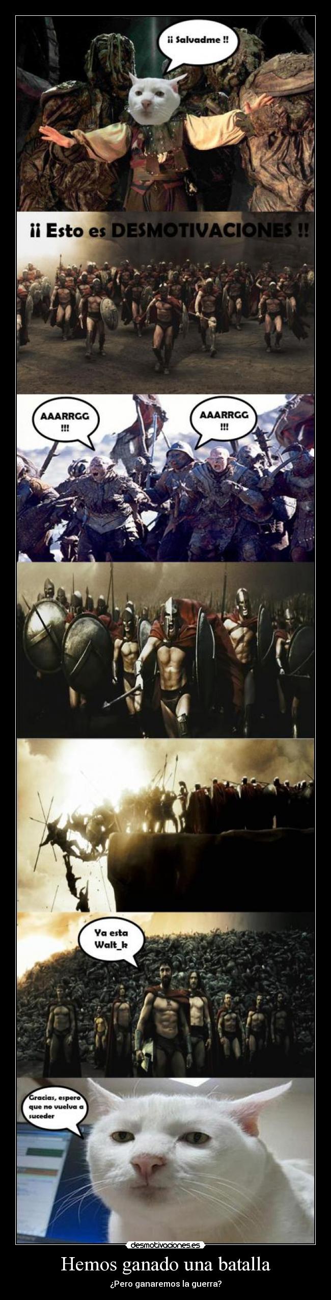 Hemos ganado una batalla -