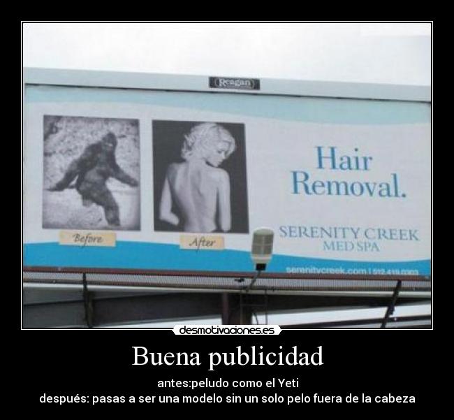 Buena publicidad -