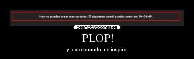 PLOP! -