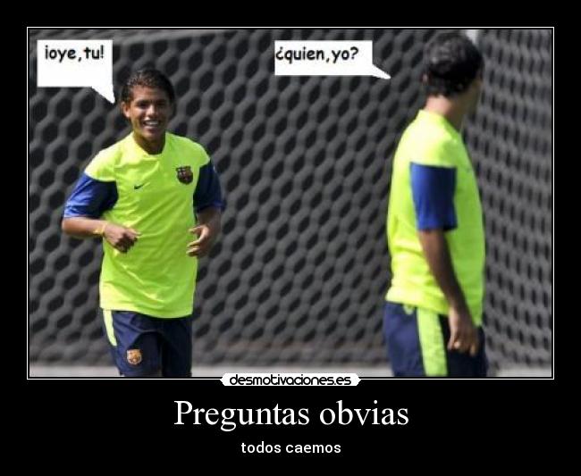 Preguntas obvias -