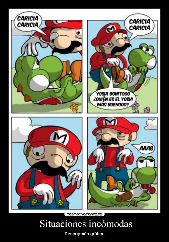 Situaciones incómodas - Descripción gráfica