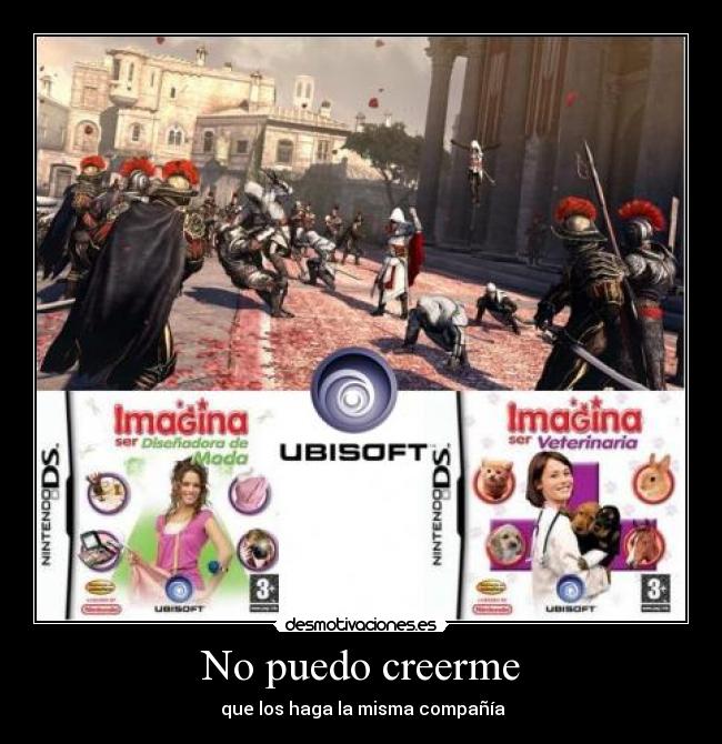 No puedo creerme - que los haga la misma compañía