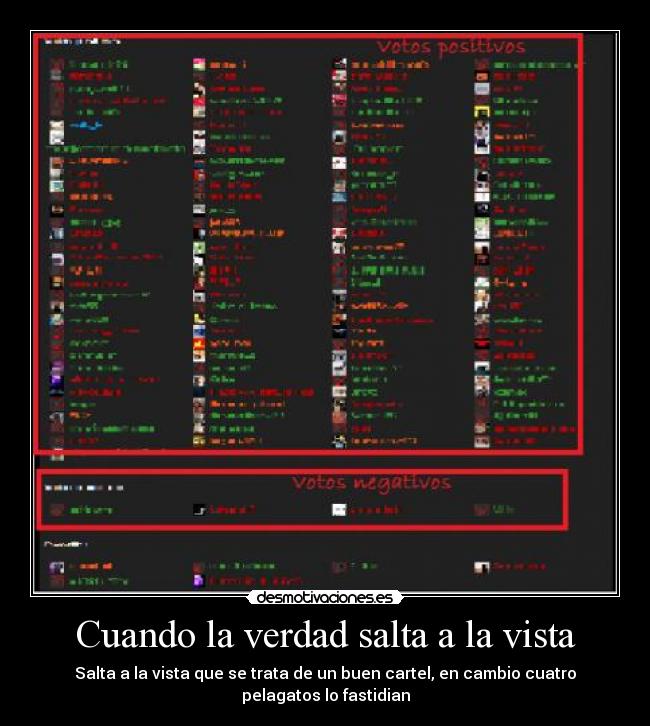 Cuando la verdad salta a la vista - 