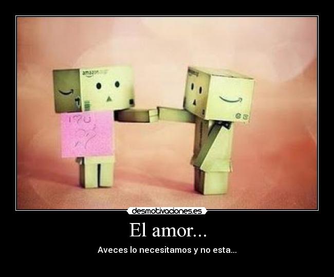 El amor... - 