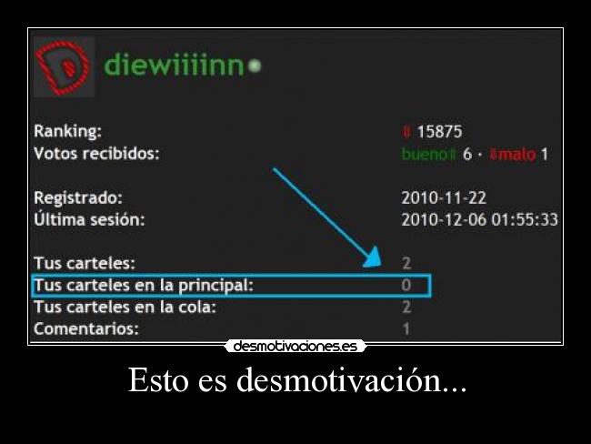 Esto es desmotivación... - 