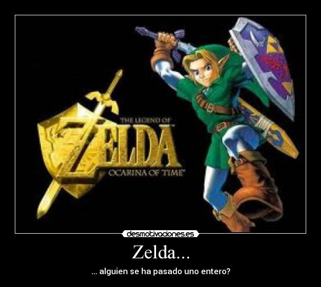 Zelda... - ... alguien se ha pasado uno entero?