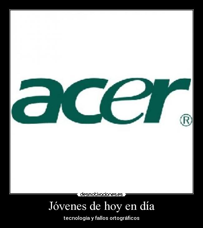 Jóvenes de hoy en día - 