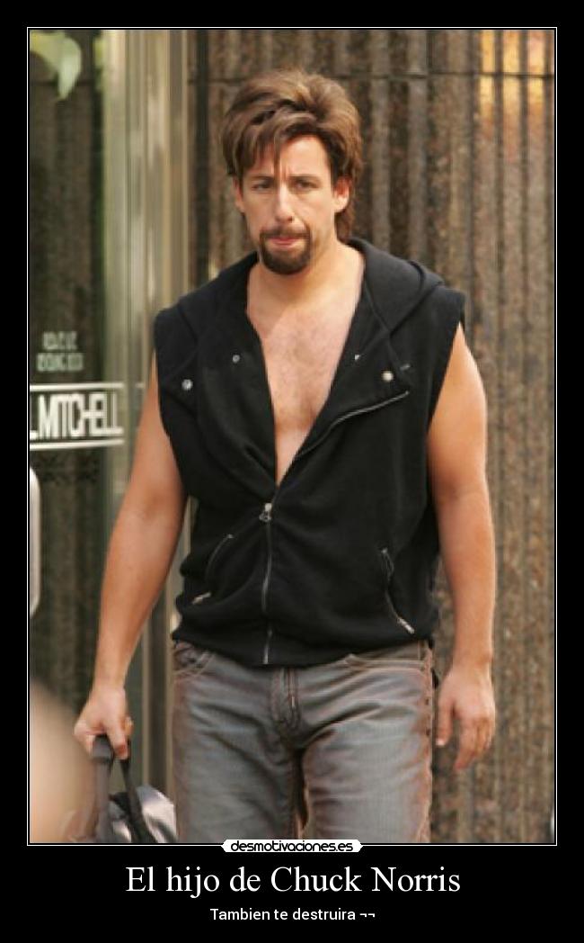 El hijo de Chuck Norris - Tambien te destruira ¬¬
