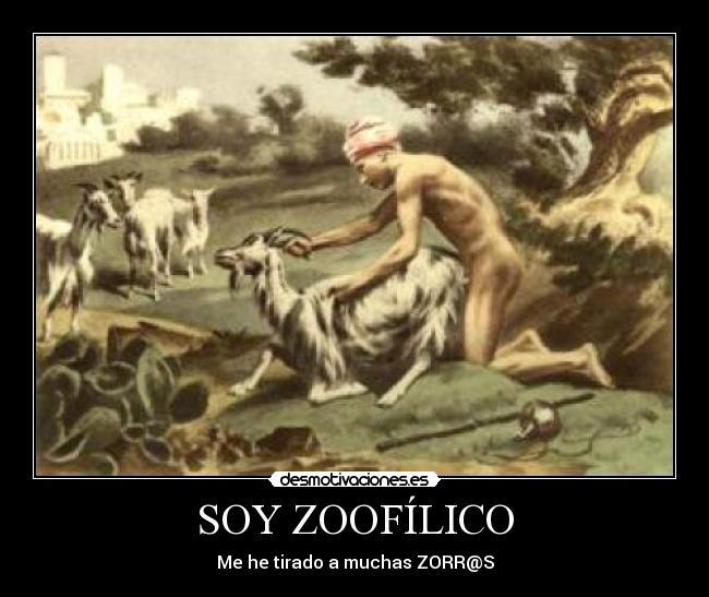 SOY ZOOFÍLICO - 