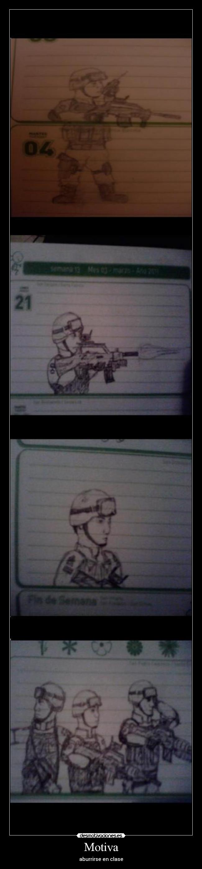 Motiva - aburrirse en clase