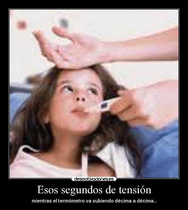 Esos segundos de tensión -