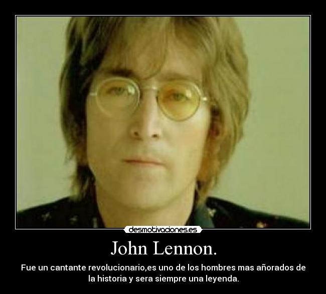 John Lennon. -
