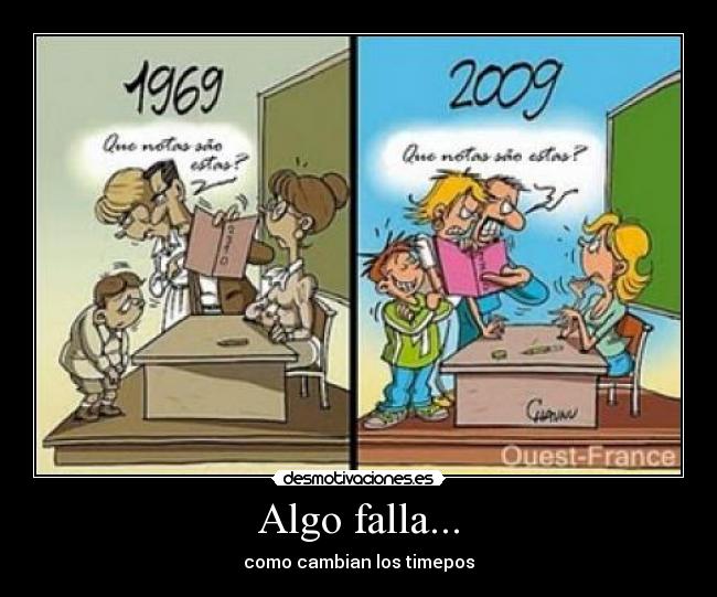 Algo falla... - como cambian los timepos