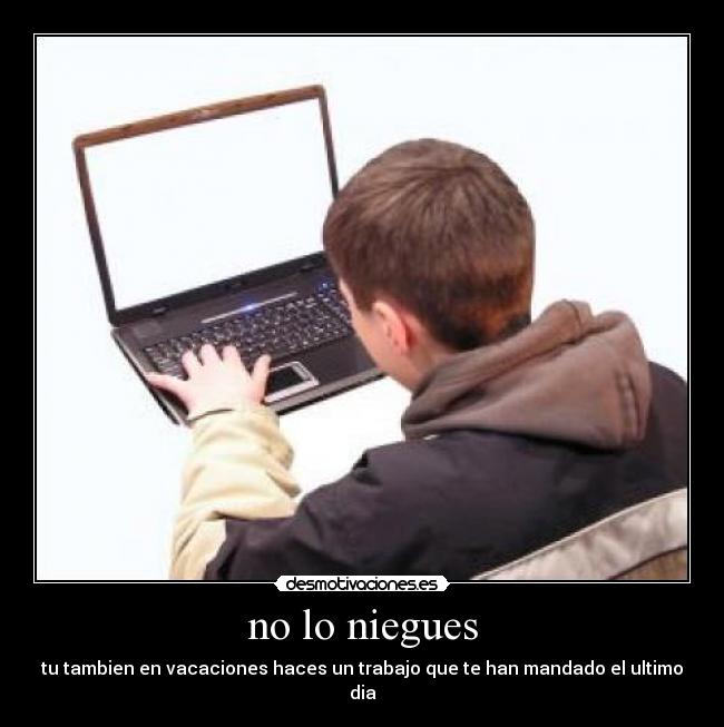 no lo niegues - 